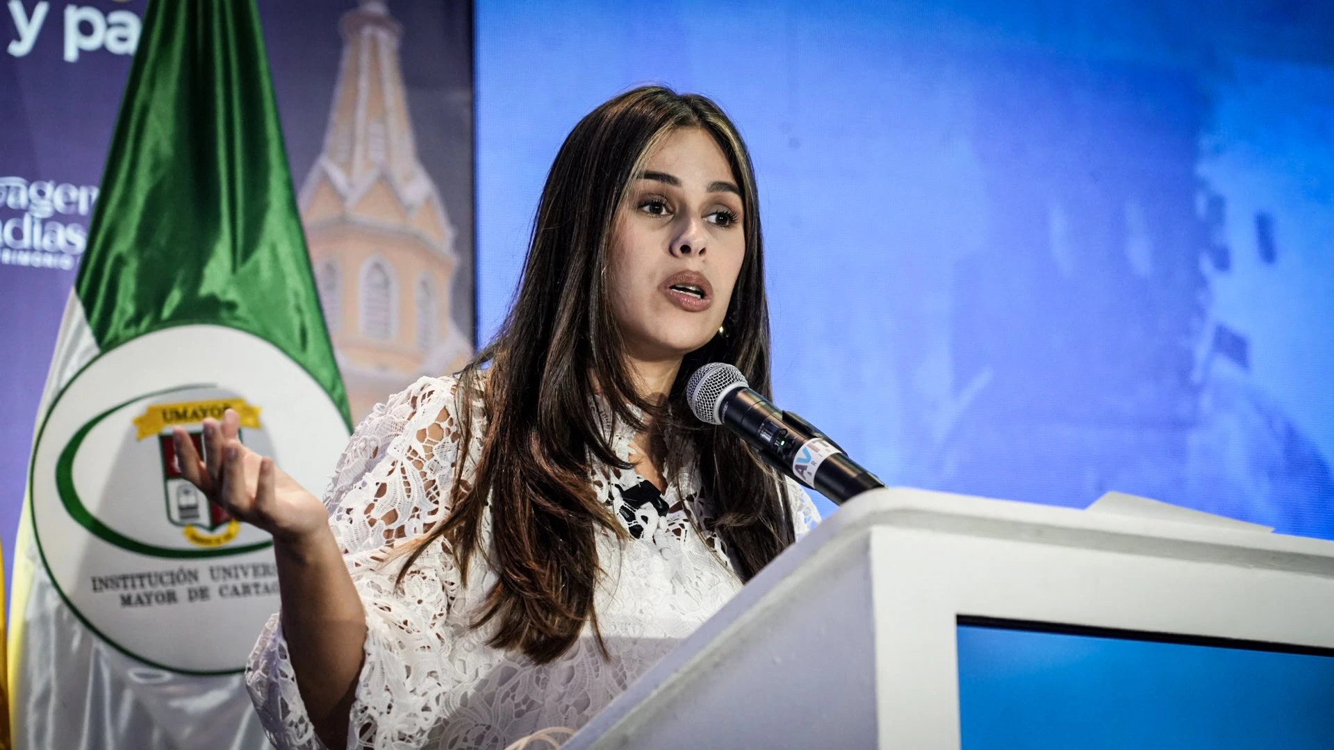 Colombian Trump supporter denounces son’s arrest by ICE during a social media video.