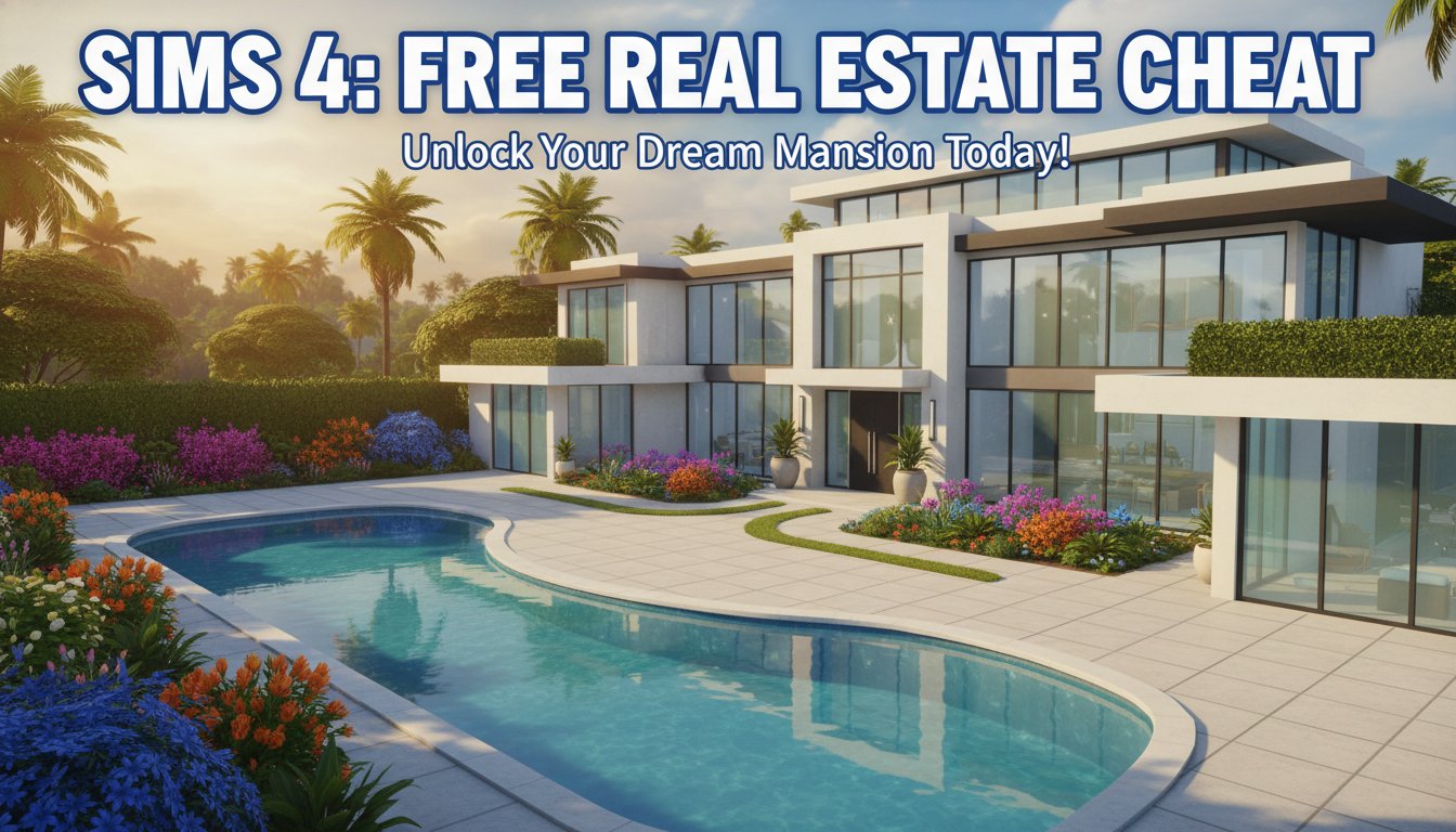 Free Real Estate Cheat Sims 4 – Full Guide