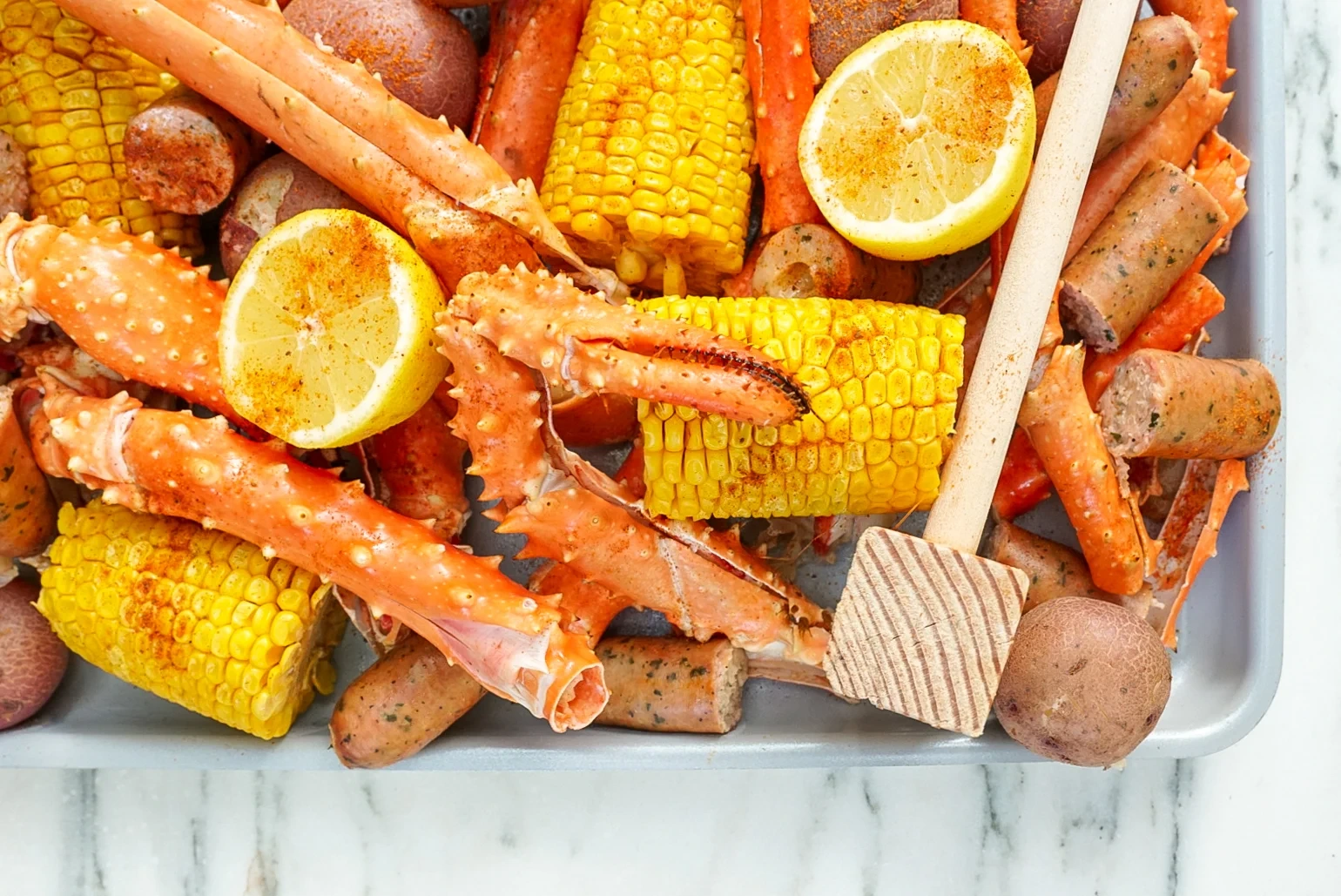 Seafood Boil Recipe: Shrimp, Crab, Corn & Potatoes