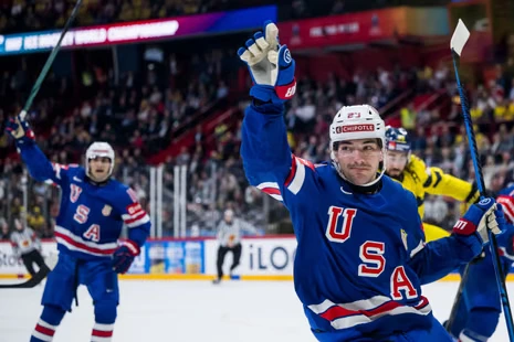 USA Hockey Team Hopes For Historic Double Gold In Milan