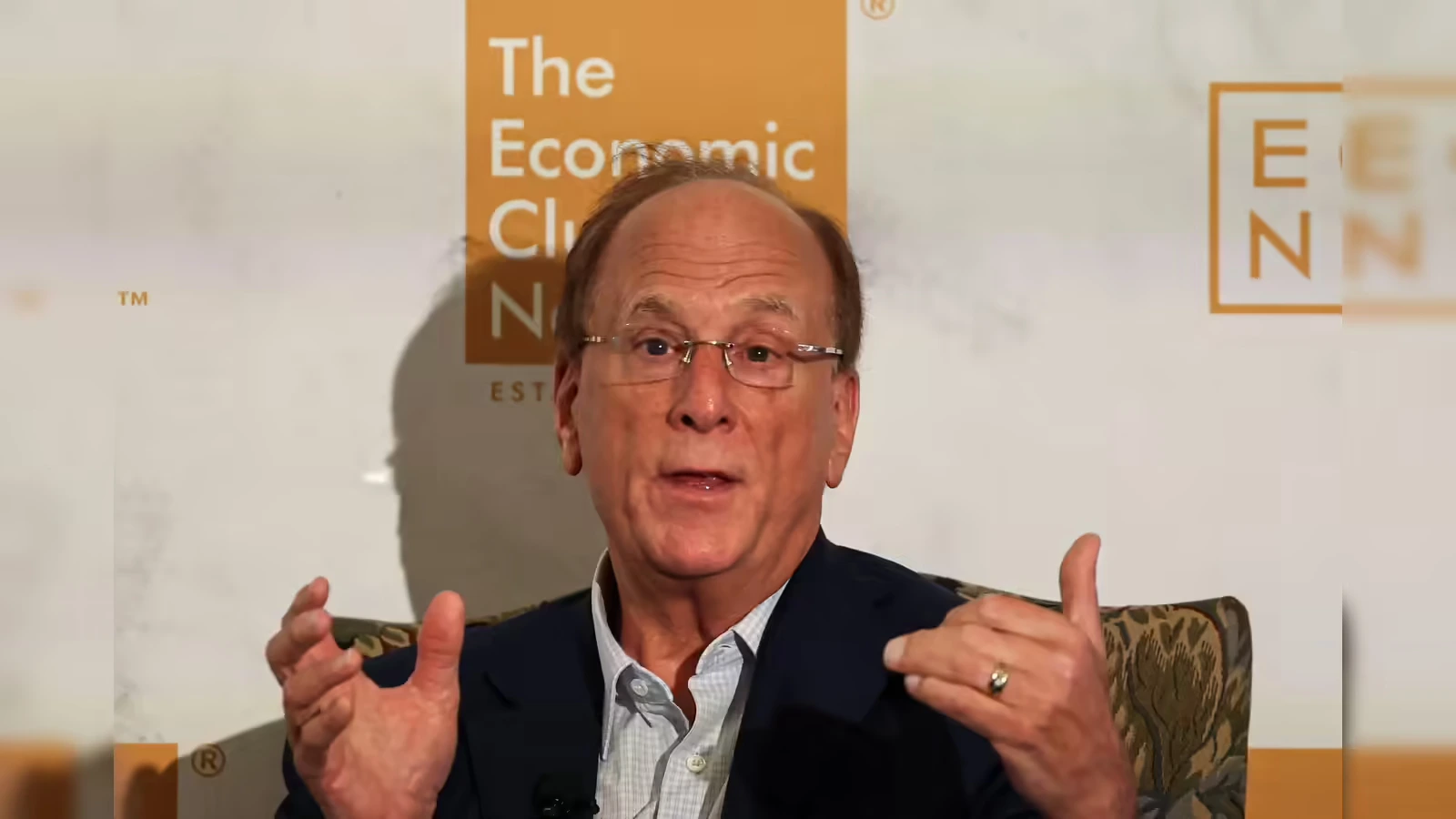 BlackRock boss warns of recession during an interview about rising oil prices.