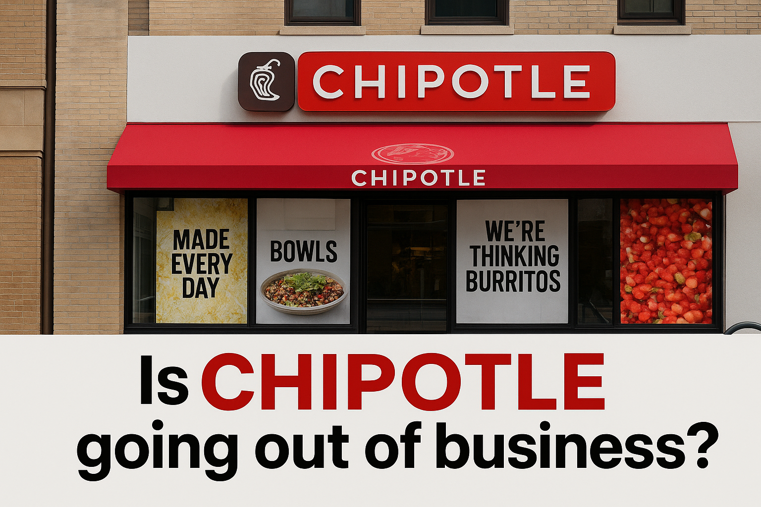 Is Chipotle Going Out of Business?