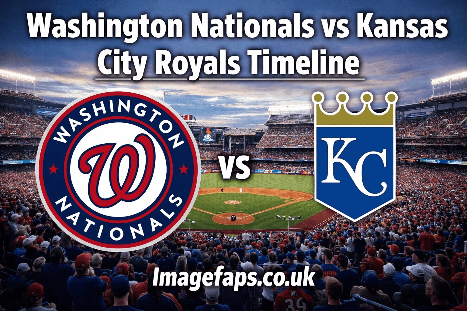 Washington Nationals vs Kansas City Royals Timeline